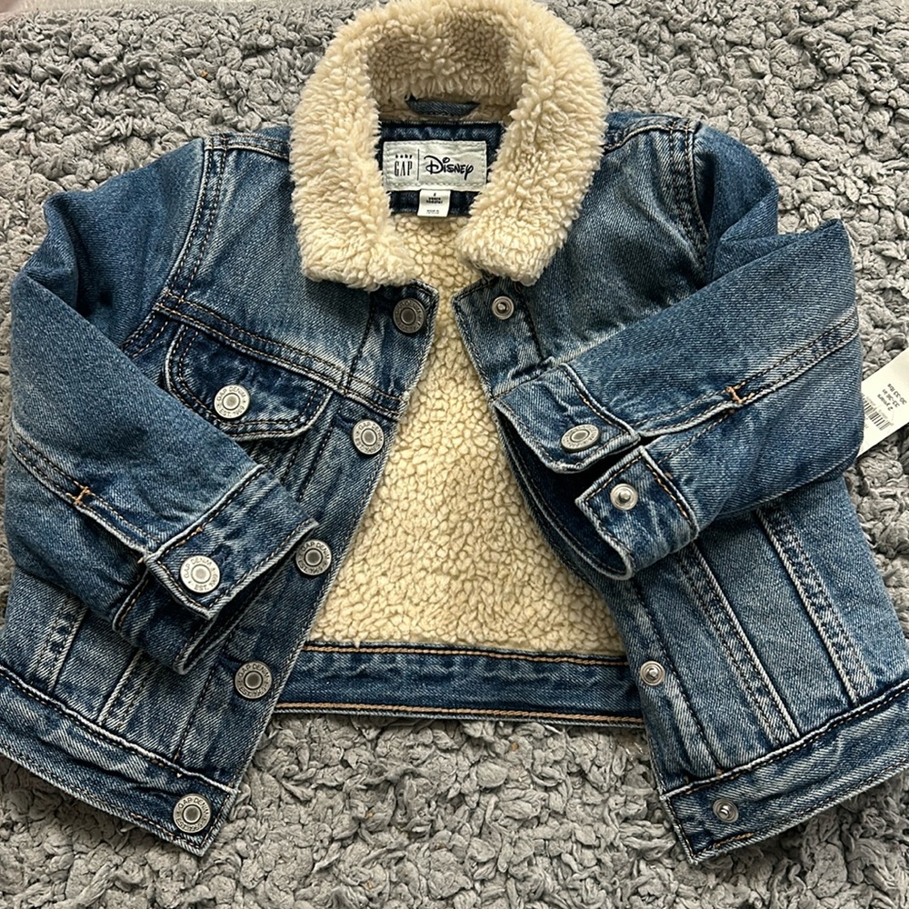 Baby gap blue Jean jacket size 2 brand new
